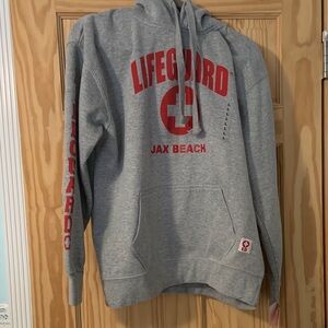 Jax Beach Lifeguard Hoodie NWT